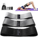 Fabric Resistance Hip Booty Bands Glute Thigh Elastic Workout Bands Squat Circle Stretch Fitness Strips Loops Yoga Gym Equipment