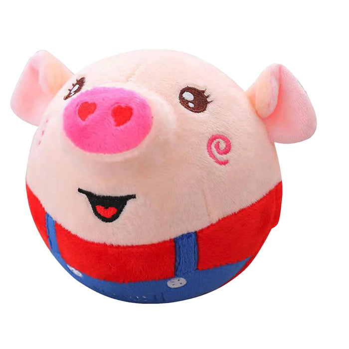 Electronic Pet Dog Toy Ball Pet Bouncing Jump Balls Talking Interactive Dog Plush Doll Toys New Gift Bounce Boredom Toys