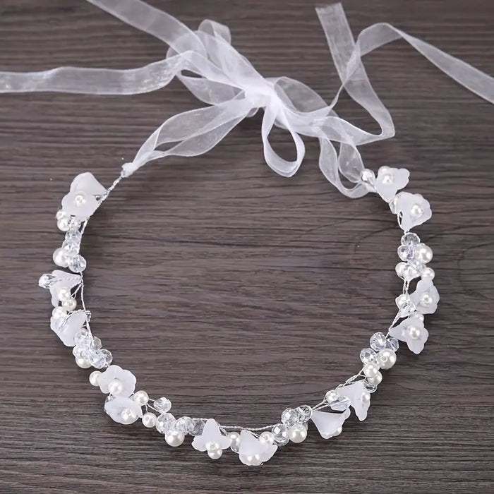 Flower Girl Crystal Headband